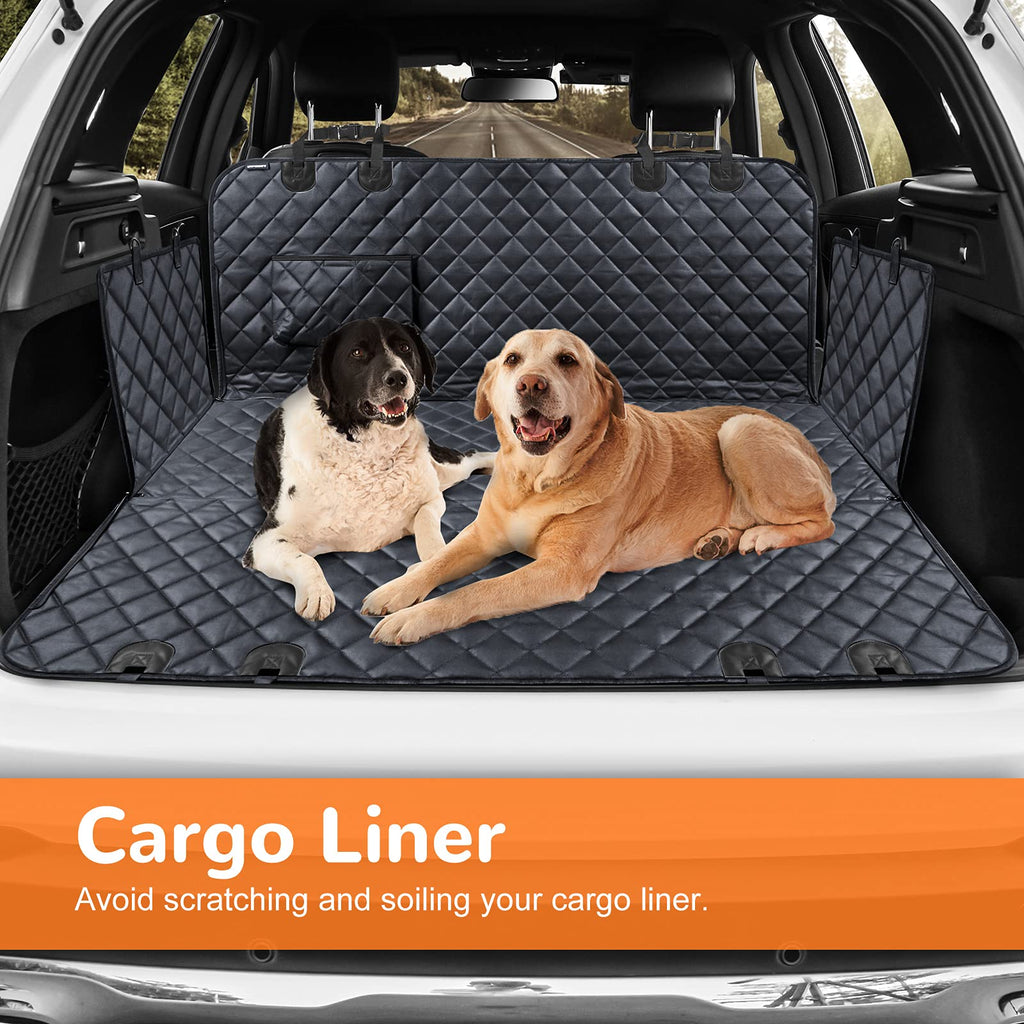 URPOWER Dog Car Seat Cover Hammock — 100% Waterproof, Full-Size Truck Fit, Nonslip & Scratch-Proof