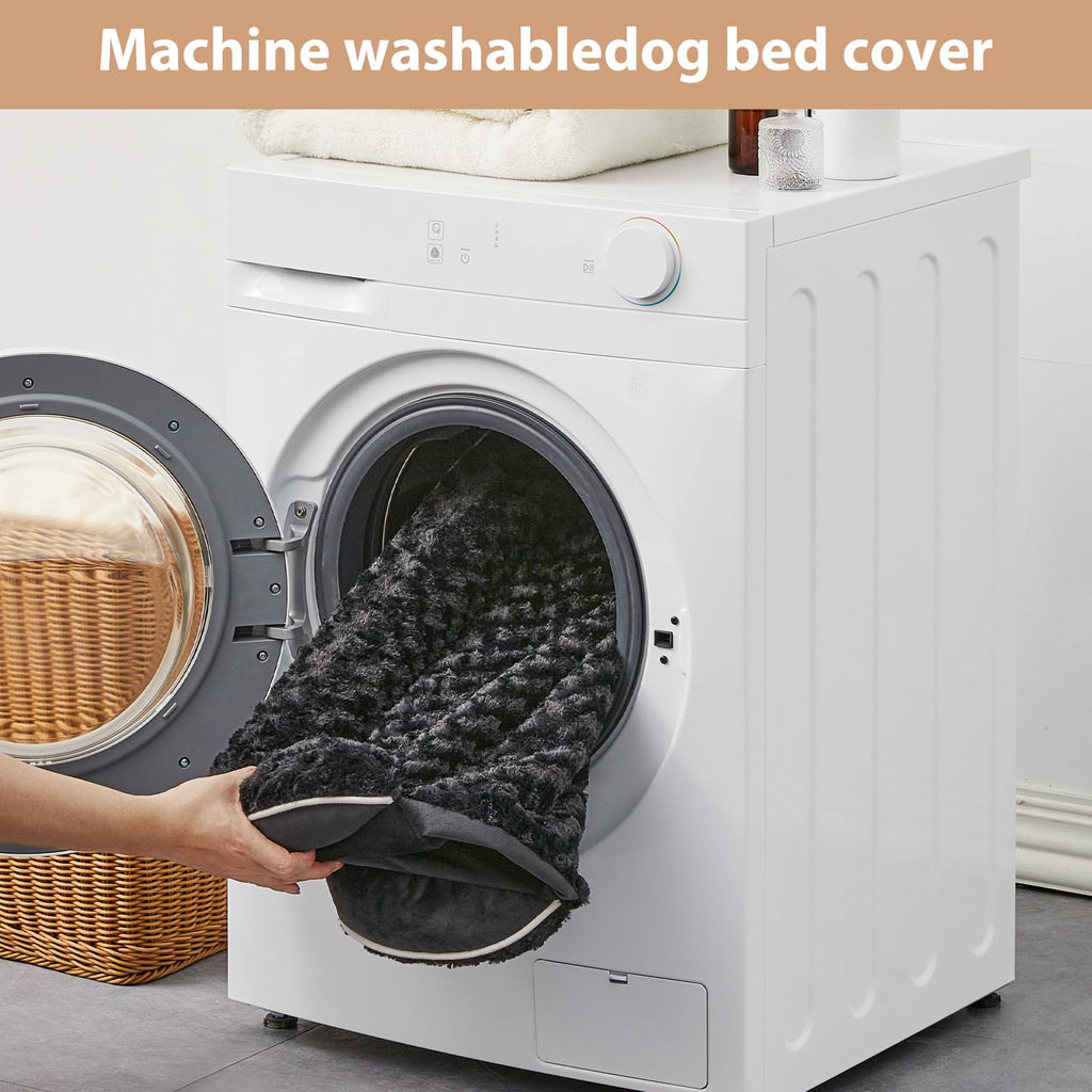 WNPETHOME Large Orthopedic Dog Bed 48x35x7 in — Washable, Waterproof Lining, Non-Skid