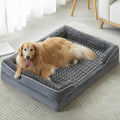 WNPETHOME Large Orthopedic Dog Bed 36x27x6 – Washable, Waterproof Lining, Non-Skid Bottom