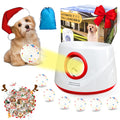 Wortade Automatic Ball Launcher for Dogs – 3 Distances (19, 32, 45 ft), 6 Balls (2.2”), Rechargeable