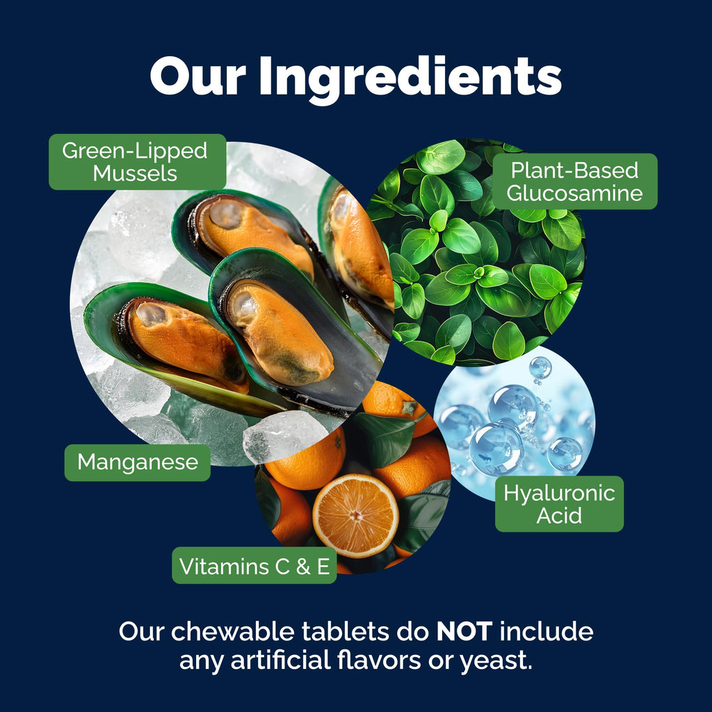 YuMOVE Hip & Joint Supplement for Dogs – Senior Joint Support (240ct Chewable Tablets)