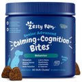 Zesty Paws Senior Advanced Calming & Cognition Soft Chews for Dogs – Brain Health, Nerve Support & Calming