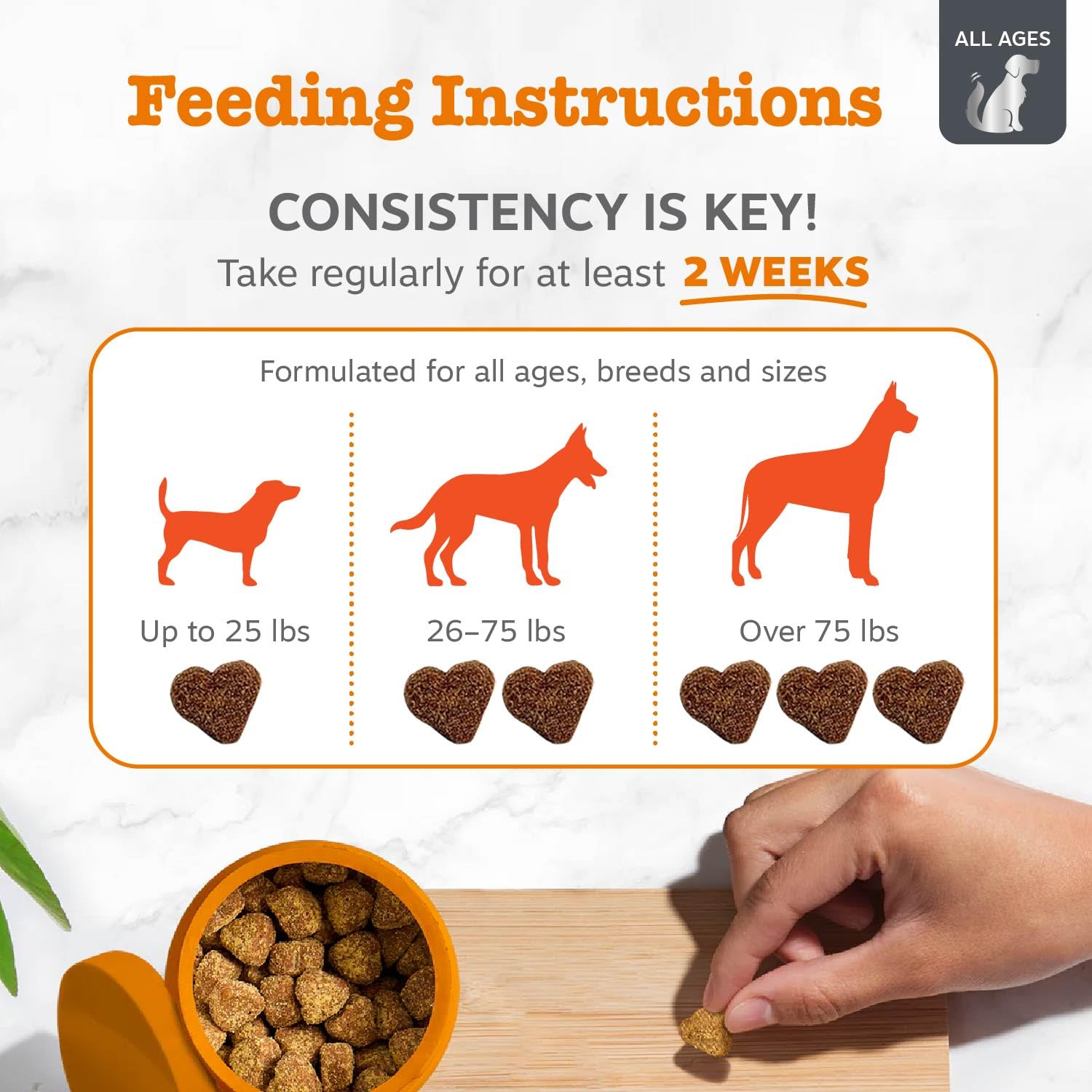 Zesty Paws Vet Strength Dog Allergy Relief Chews — Probiotics for Itchy Skin (90 ct)